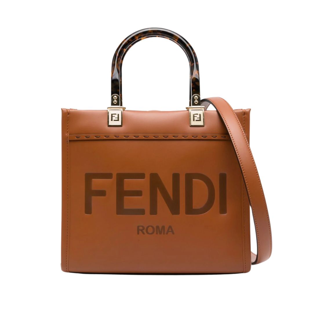 Fendi Sunshine Tote Bag – Cuoio