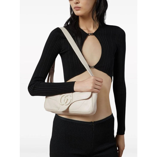 Gucci Aphrodite Leather Shoulder Bag