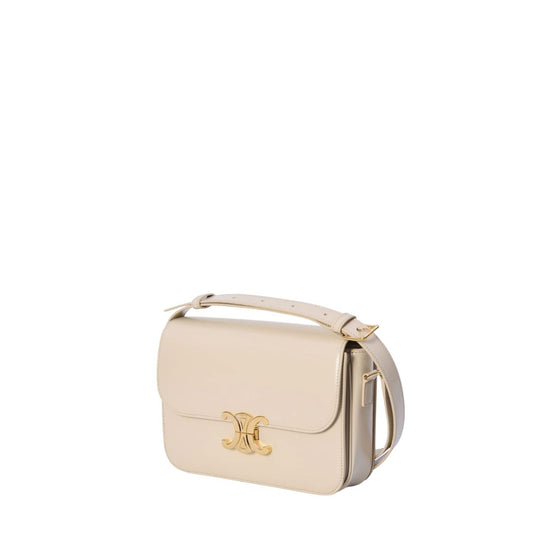 Celine Triomphe Bag – Beige Calfskin